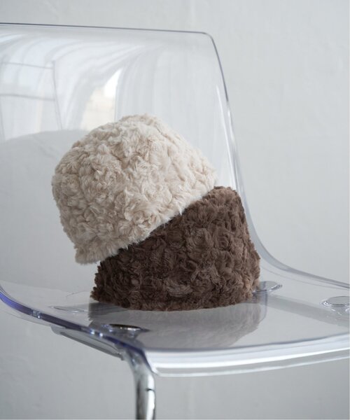 VENCEEXCHANGE(ヴァンスエクスチェンジ)の「ファーカールロシアンハット(ハット・レディース・ブラック/ブラウン/ホワイト/ベージュ・FREE)」の9枚目の写真