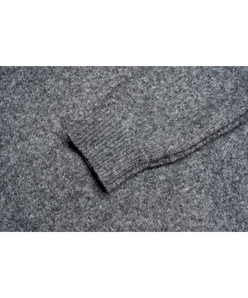 CONNECT KINLOCH（コネクトキンロック）の「デイリークルーネックニット[メランジグレー]（ニット/セーター・メンズ・グレー・SMALL/MEDIUM/LARGE）」の4枚目の写真