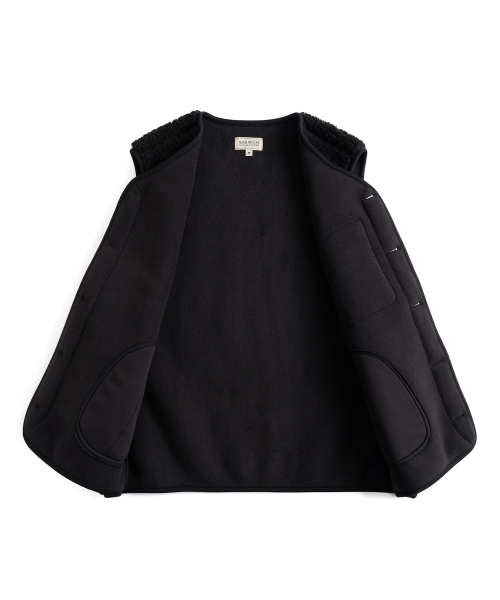WILD BRICKS(ワイルドブリックス)の「W24 FLEECE VEST (black)(ベスト・メンズ・その他・MEDIUM/LARGE/X-LARGE)」の4枚目の写真
