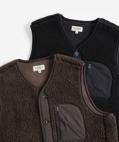 WILD BRICKS(ワイルドブリックス)の「W24 FLEECE VEST (black)(ベスト・メンズ・その他・MEDIUM/LARGE/X-LARGE)」の11枚目の写真