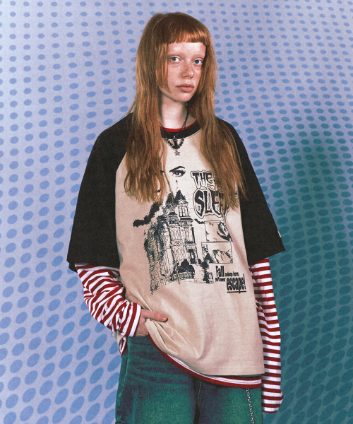 MAINBOOTH(メインブース)の「Ghost House T-shirt(BLACK)(Tシャツ/カットソー・レディース・その他・1/2/3)」の2枚目の写真