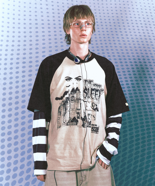 MAINBOOTH(メインブース)の「Ghost House T-shirt(BLACK)(Tシャツ/カットソー・レディース・その他・1/2/3)」の4枚目の写真