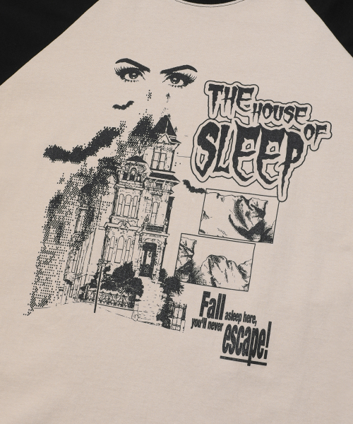 MAINBOOTH(メインブース)の「Ghost House T-shirt(BLACK)(Tシャツ/カットソー・レディース・その他・1/2/3)」の7枚目の写真