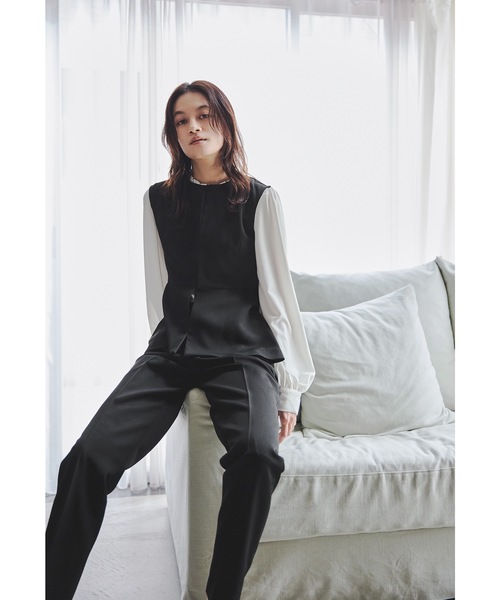 新品 三松★ セパレートセットアップセット 黒レース へご帯付 洋服風に旅行にも 2点セット】防しわ！洗える！ケープライクジャケットセットアップ