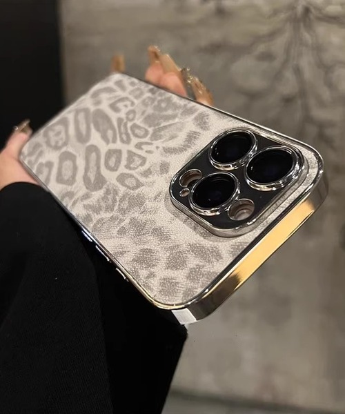 WESTBOY（ウエストボーイ）の「レオパード ヒョウ柄  iPhoneカバー アイフォンケース スマホケース WO25W8AC04（スマホケース/カバー・メンズ・ブラウン/ブラック/グレー・iPhone 16 Pro/iPhone 17/iPhone 17 Pro/iPhone 15/iPhone 16）」の7枚目の写真