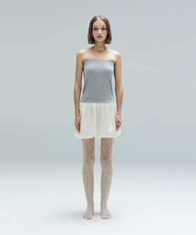 RIZZ BALLOON TUBE DRESS - GREY