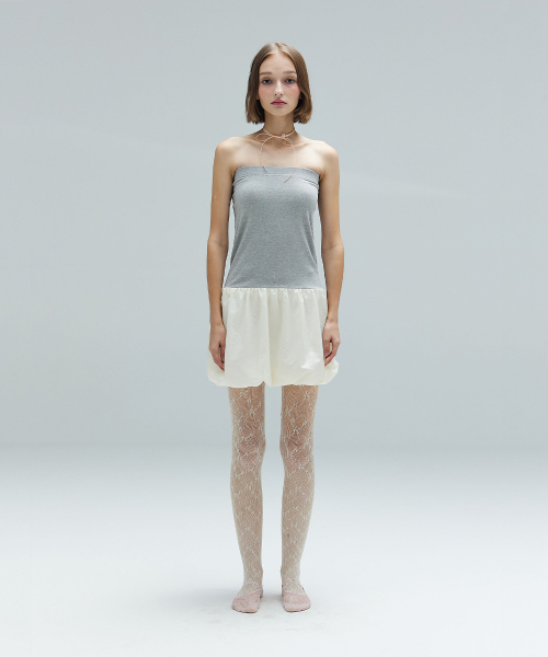 DEARSTALKER(ディアストーカー)の「RIZZ BALLOON TUBE DRESS - GREY(ワンピース・レディース・その他・FREE)」の2枚目の写真