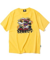 VENDING MACHINE GRAPHIC Tシャツ - イエロー