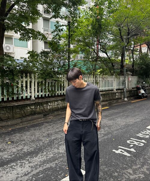 BEGIN202（ビギン202）の「ルボツイストパンツ [シェイドブラック]（その他パンツ・メンズ・その他・4/2/1/3）」の6枚目の写真
