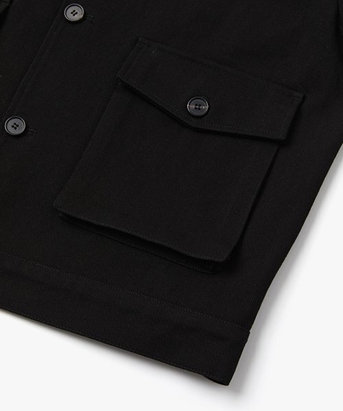 FABREGAT(ファブレガ)の「バレナポケットチノジャケット(ブラック)(その他アウター・メンズ・その他・2/3)」の4枚目の写真