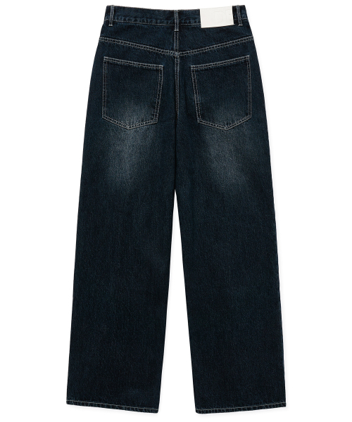 DECET(デケト)の「Deep Pleats Wide Jeans DCPT030DBlueA(デニムパンツ・レディース・その他・26/28/30/32/34)」の12枚目の写真