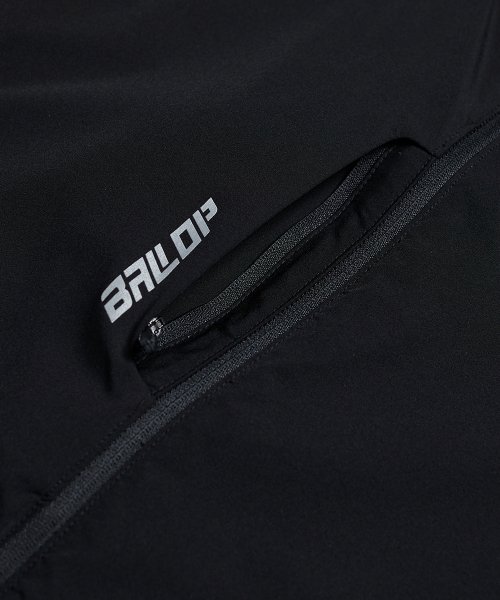 BALLOP（バロップ）の「男性エアリーベントプロシェルジャケットブラック（ナイロンジャケット・メンズ・ブラック・LARGE/X-LARGE/MEDIUM）」の6枚目の写真