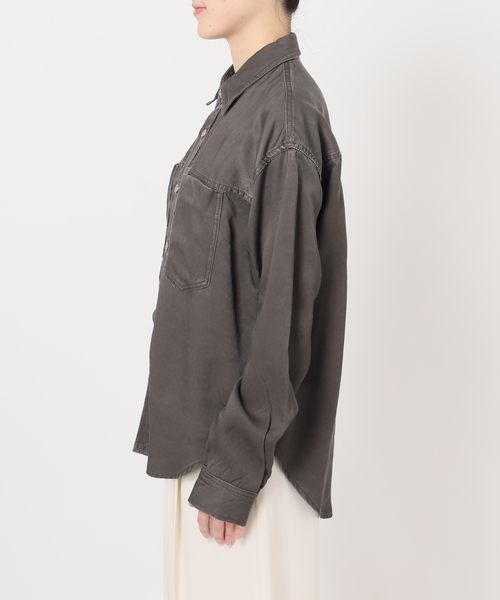フェードカラービッグポケットシャツ（シャツ/ブラウス）｜NOBLE