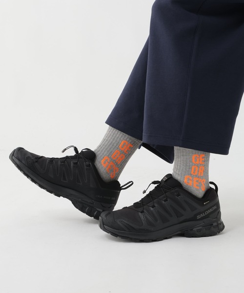 GEORGE'S（ジョージズ）の「ネオンロゴラベルソック（23～25cm／26～28cm）（ソックス/靴下・メンズ・グリーン/オレンジ/ピンク・23-25cm/26-28cm）」の2枚目の写真