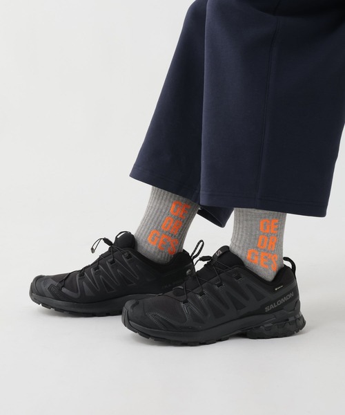 GEORGE'S（ジョージズ）の「ネオンロゴラベルソック（23～25cm／26～28cm）（ソックス/靴下・メンズ・グリーン/オレンジ/ピンク・23-25cm/26-28cm）」の5枚目の写真