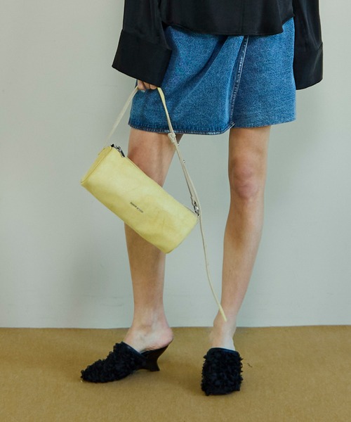 MAISON SPECIAL（メゾンスペシャル）の「Multi-Fabric Mules/マルチファブリックミュール（サンダル・レディース・レッド/アイボリー/ブラック・38/37/36）」の18枚目の写真