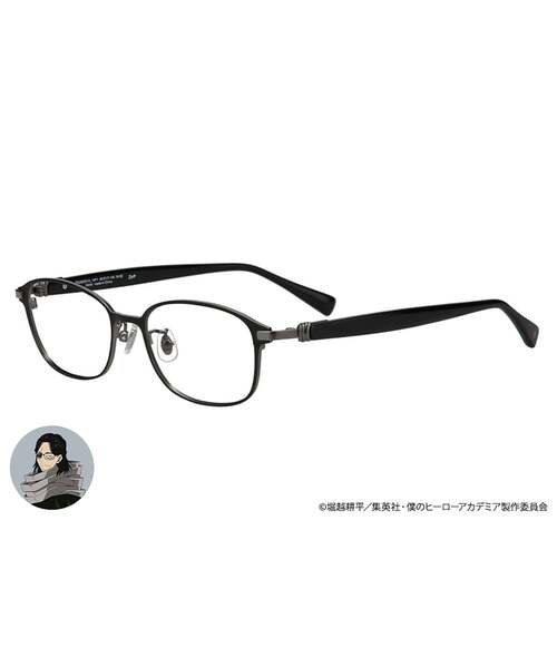 Zoffヒロアカコラボ　相澤消太モデル Zoff｜僕のヒーローアカデミア 【 相澤消太 モデル】 ウェリントン型