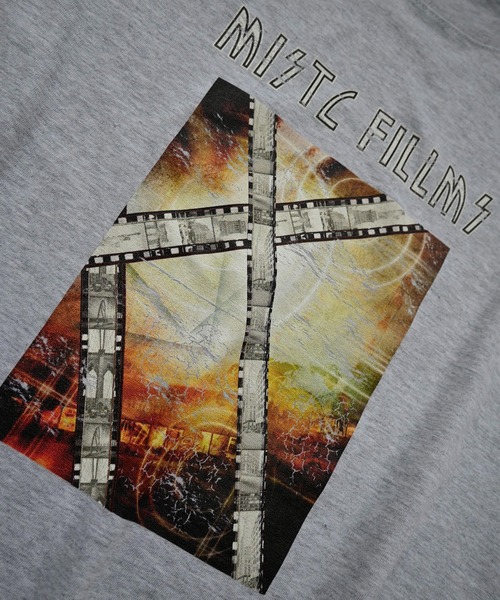 WILLFULLY(ウィルフリー)の「vintage like print long T(Tシャツ/カットソー・レディース・グレー系その他/ブラック/オートミール・FREE)」の4枚目の写真