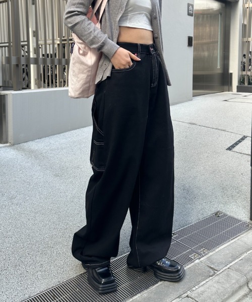 MYMOOD.（マイムード）の「ハートポケットデニムパンツ（デニムパンツ・レディース・ホワイト/ブラック・FREE）」の20枚目の写真