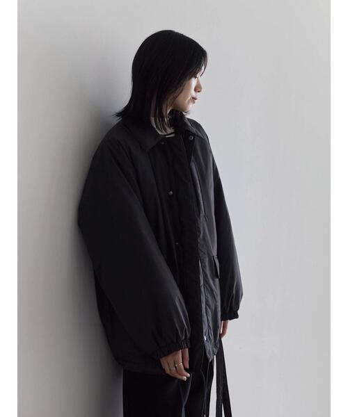 セール】襟付中綿ブルゾン（ブルゾン）｜Samansa Mos2 blue（サマンサ