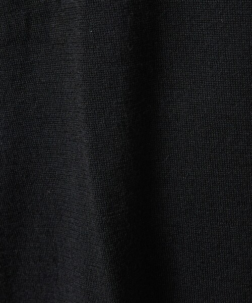ABAHOUSE（アバハウス）の「【LUCEBER/ルースバー】MERINO WOOL LONG SLEEVE TEE/メリノウールロングスリーブニットソー（ニット/セーター・メンズ・ブラック・M/L/XL）」の18枚目の写真