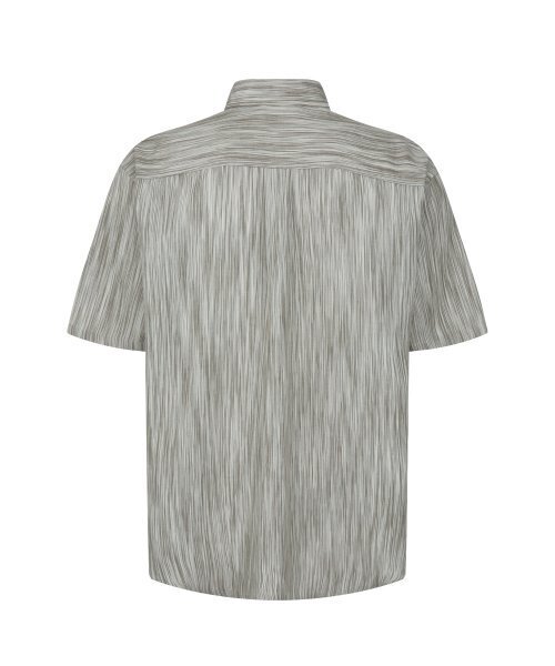 YOUNEEDGARMENTS(ユーニーズガーメンツ)の「グリーンホワイトストライプシャツ(グリーン/ホワイトストライプ)(シャツ/ブラウス・メンズ・その他・40/38)」の2枚目の写真
