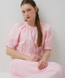 FIELDERS（フィールダーズ）の「STRING LONG DRESS PINK（ワンピース）」