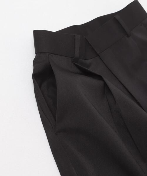 URBAN RESEARCH ROSSO WOMEN（アーバンリサーチ　ロッソ）の「防シワハイウエストワイドスラックス（その他パンツ・レディース・モカ/ライトベージュ/ブラック・TALL/38/36/34）」の9枚目の写真