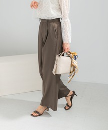 URBAN RESEARCH ROSSO WOMEN | 防シワハイウエストワイドスラックス(その他パンツ)