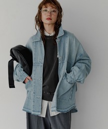 BAYFLOW | デニムカバーオール(デニムジャケット)