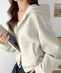 パーカー（ホワイト/白色系・フリル）ファッション通販 - ZOZOTOWN