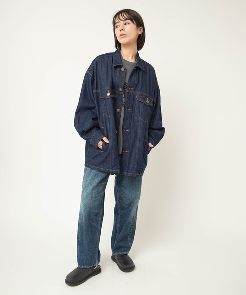 RNA-N(アールエヌエーエヌ)の「M2615 ロゴプリントロンT(Tシャツ/カットソー・レディース・スミクロ/キナリ/サックスブルー・FREE)」の20枚目の写真