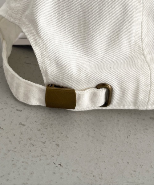 KAIKO(カイコー)の「KAIKO Ty cap twill(キャップ・メンズ・オフホワイト・ONE SIZE)」の7枚目の写真