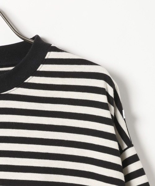 GEORGE'S(ジョージズ)の「バスクボーダーロングスリーブ(Tシャツ/カットソー・メンズ・ブルー系/ブラック系・LARGE/MEDIUM)」の6枚目の写真