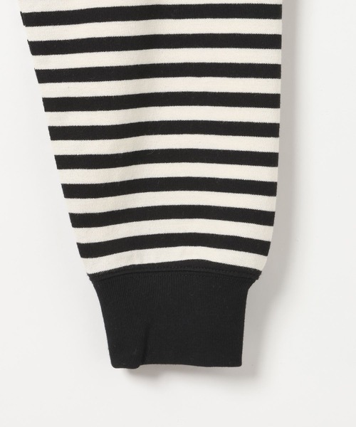 GEORGE'S(ジョージズ)の「バスクボーダーロングスリーブ(Tシャツ/カットソー・メンズ・ブルー系/ブラック系・LARGE/MEDIUM)」の7枚目の写真