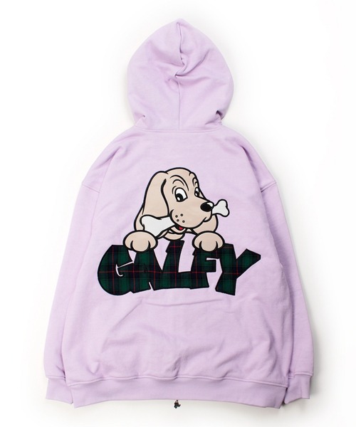 GALFY(ガルフィー)の「GALFY-ばーばの切り貼りリメイクパーカー(パーカー・メンズ・ホワイト/ピンク/ブラック・L/XL)」の10枚目の写真