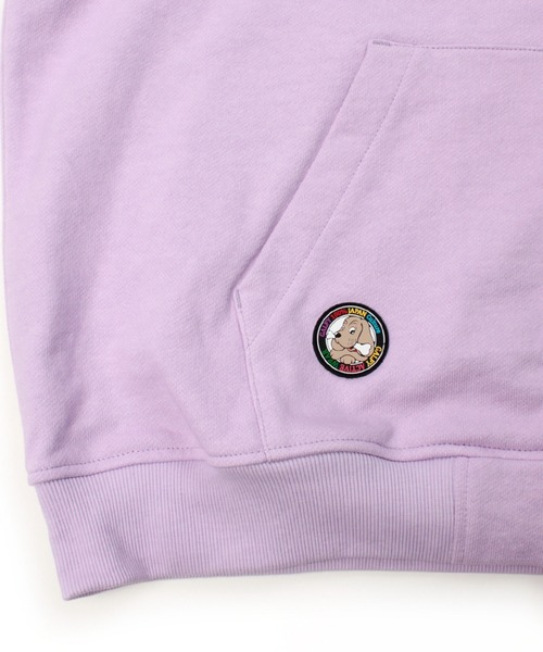 GALFY(ガルフィー)の「GALFY-ばーばの切り貼りリメイクパーカー(パーカー・メンズ・ホワイト/ピンク/ブラック・L/XL)」の6枚目の写真