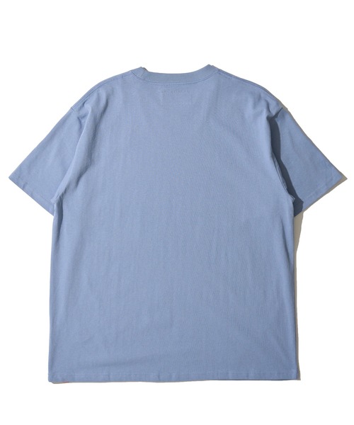 UNIVERSAL OVERALL(ユニバーサルオーバーオール)の「【UNIVERSAL OVERALL】オリジナルグラフィッククルーネックTシャツ(Tシャツ/カットソー・レディース・ネイビー/ブルーグレー/オートミール/グリーン系/ホワイト・X-LARGE/LARGE/MEDIUM)」の9枚目の写真