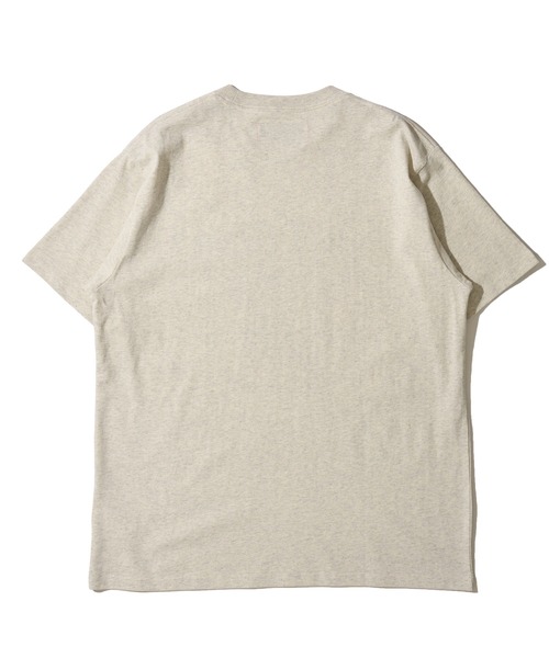UNIVERSAL OVERALL(ユニバーサルオーバーオール)の「【UNIVERSAL OVERALL】オリジナルグラフィッククルーネックTシャツ(Tシャツ/カットソー・レディース・ネイビー/ブルーグレー/オートミール/グリーン系/ホワイト・X-LARGE/LARGE/MEDIUM)」の11枚目の写真