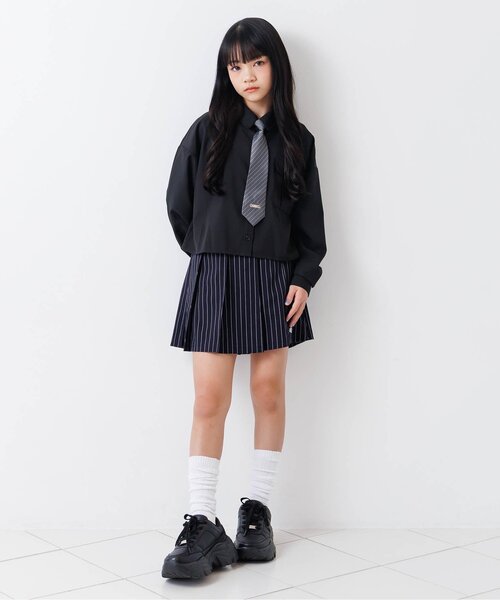 algy(アルジー)の「algyネームルーズソックス(ソックス/靴下・キッズ・ベージュ/オフホワイト・24/21)」の3枚目の写真