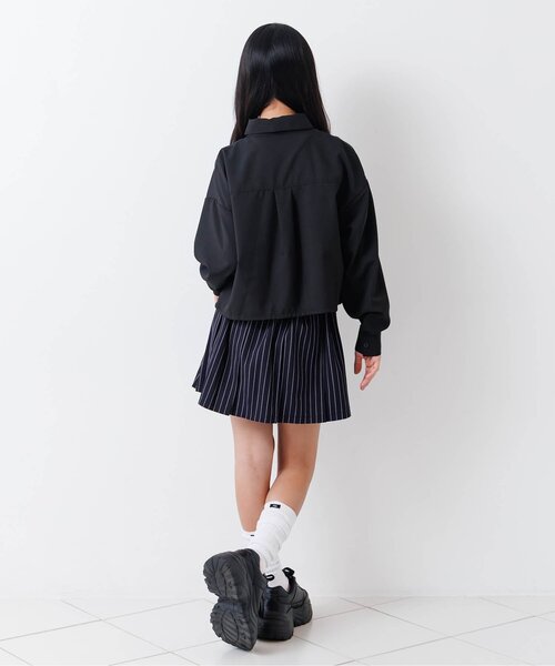 algy(アルジー)の「algyネームルーズソックス(ソックス/靴下・キッズ・ベージュ/オフホワイト・24/21)」の4枚目の写真