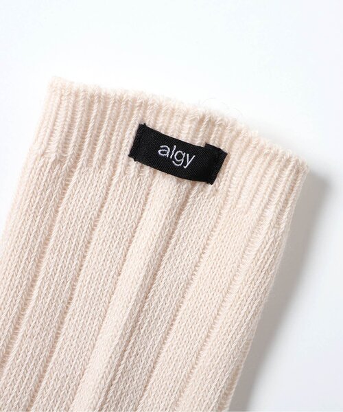 algy(アルジー)の「algyネームルーズソックス(ソックス/靴下・キッズ・ベージュ/オフホワイト・24/21)」の12枚目の写真