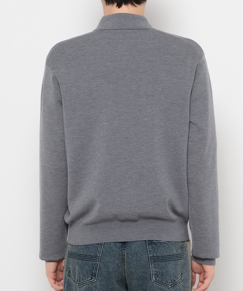 HARE（ハレ）の「Premium Woolニットシャツ(HARE)（ニット/セーター・メンズ・グレー/ブラック・FREE）」の14枚目の写真