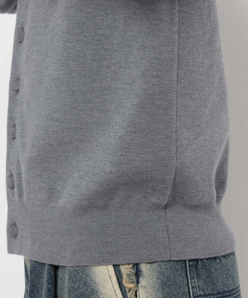 HARE（ハレ）の「Premium Woolニットシャツ(HARE)（ニット/セーター・メンズ・グレー/ブラック・FREE）」の17枚目の写真