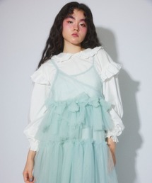 FRILL COLLAR トップス
