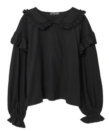 FRILL COLLAR トップス