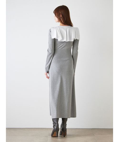 セーラーカラーニットワンピース（ワンピース）｜SNIDEL（スナイデル