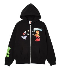 X-girl | X-girl x Mark Bode ZIP UP SWEAT HOODIE(パーカー)