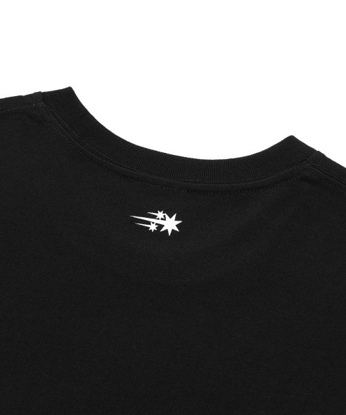 NICE GHOST CLUB(ナイスゴーストクラブ)の「GUMMY BEAR&LOGO TEE_BLACK(NG2EMUT501A)(Tシャツ/カットソー・レディース・ブラック・S/M/L)」の6枚目の写真