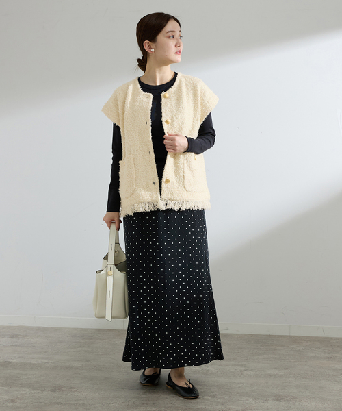 ミックスツイードベスト（ベスト）｜IENA（イエナ）のファッション通販